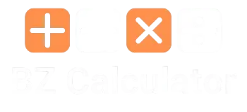 BZ Calculator Logo White